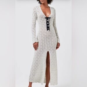 The Garment Canada Crochet Maxi Dress